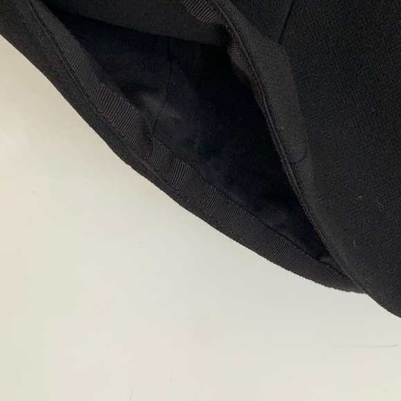 Tory Burch Double-Faced Wool Mini dress BLACK size 0 - Picture 8 of 14